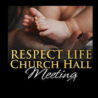 Woman's hand holding caucasian baby feet with headline text.