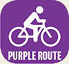 Purple route Purple route