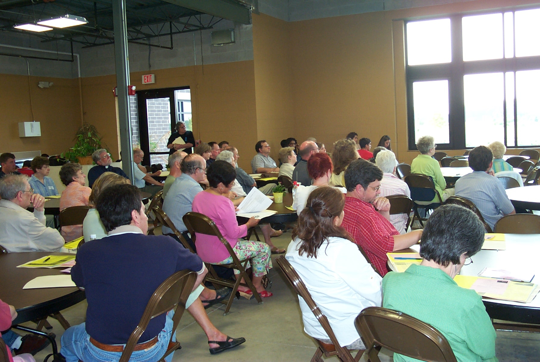 Attendees at an advocacy workshop on immigration reform
