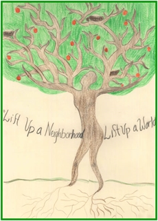 “Tree of Empowerment” by LuzElena Tellez, Prince of Peace.