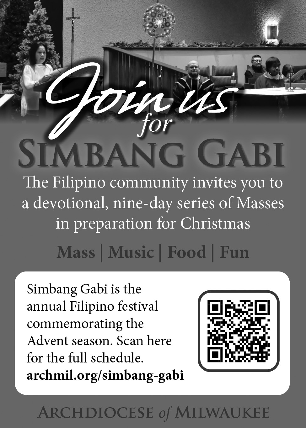 NFP ad - Black & White