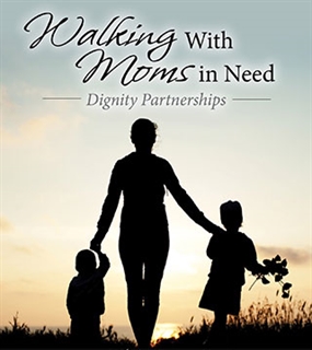 Walking with Mom's in Need